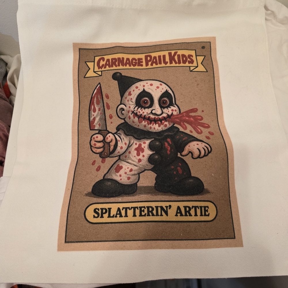 Art The Clown Cancas Tote